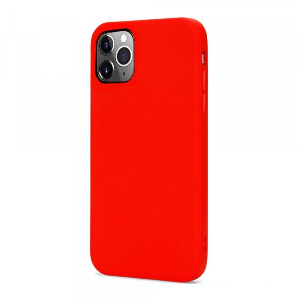 Wholesale Slim Pro Silicone Full Corner Protection Case for iPhone 12 / iPhone 12 Pro 6.1 inch (Red)